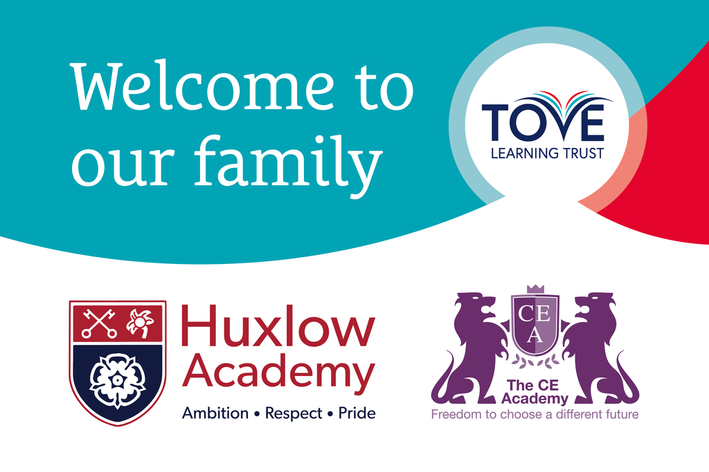 A warm welcome to the Trust’s new schools: CE Academy and Huxlow Academy