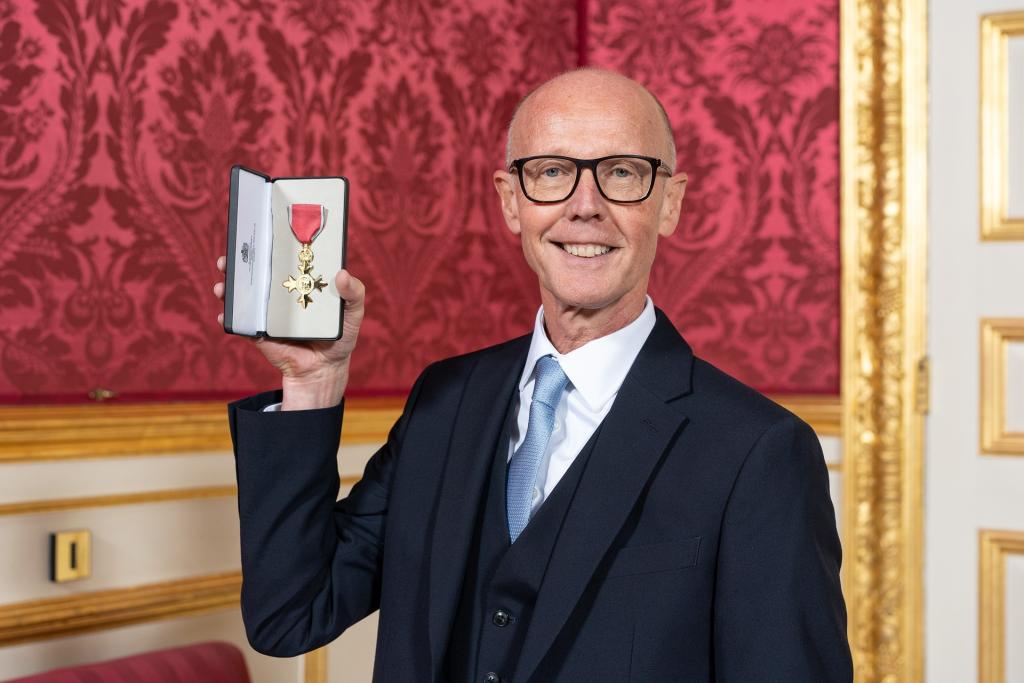 Jamie Clarke receives OBE at St. James’s Palace Investiture Ceremony
